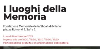 I luoghi della Memoria, lunedì 8 al Memoriale della Shoah
