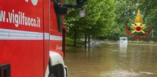 Maltempo, oltre 200mm di pioggia in 12 ore