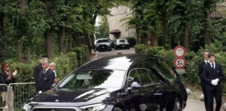 I funerali di Giorgio Armani