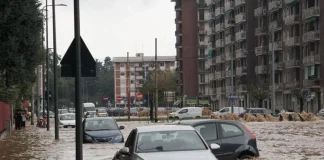 Maltempo, esonda Seveso, frane nel comasco
