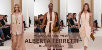 Alberta Ferretti presenta la Collezione SS26 “In Confidence”
