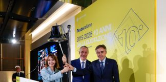 Poste Italiane, 10 di quotazione in Borsa