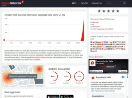 Cloud Amazon down, disagi per utenza