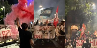 Pro pal in piazza, occupata Statale