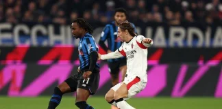 Atalanta e Milan, pari a Bergamo