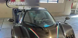 Fuoriserie da 12 milioni sequestrata dai Carabinieri