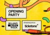 Milano Music Week, l’opening party di TicketOne