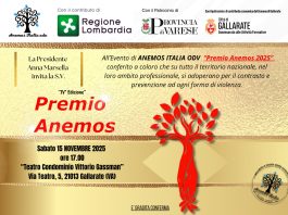 Premio Anemos 2025: un’Opportunità per Celebrare il Dialogo e la Solidarietà Premio Anemos 2025