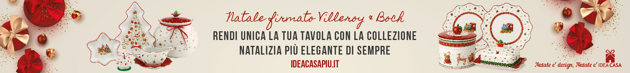 addobbi e decorazioni natalizi di Villeroy & Boch, Brandani