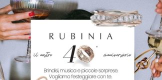 Rubinia: sarti di gioielli da 40 anni