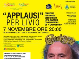 Applausi per Livio, musica e solidarietà a Monza
