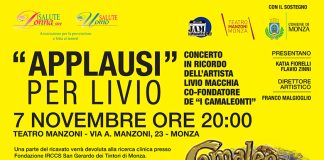 Applausi per Livio, musica e solidarietà a Monza