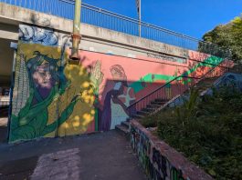 Murale dell’artista messicana Beatriz Azucena Aguayo Vargas, a cura del Consolato