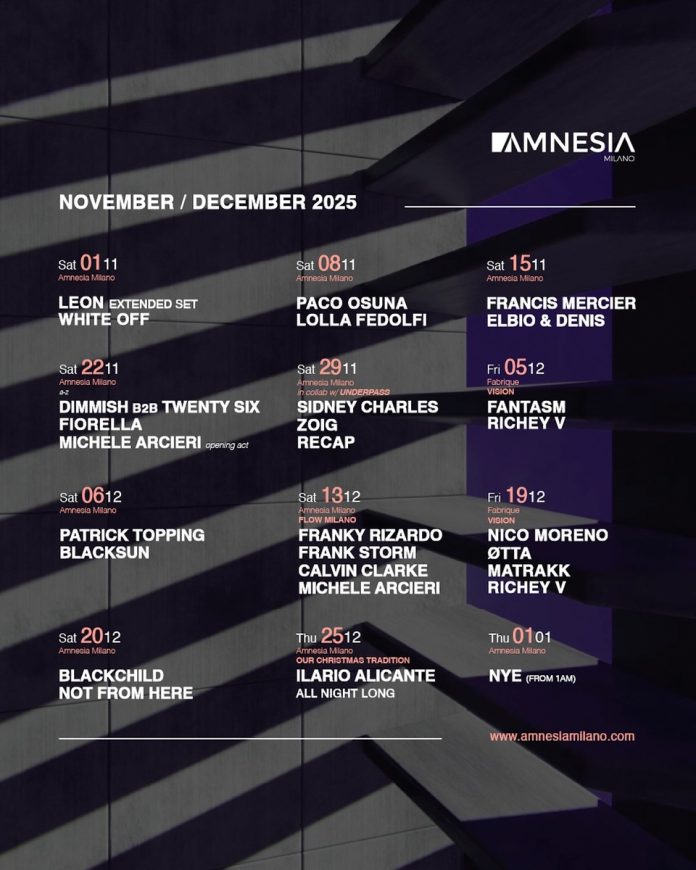 _amnesia nov dic 205 flyer