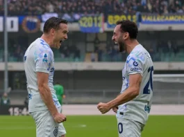 L’Inter la sfanga su autorete a Verona