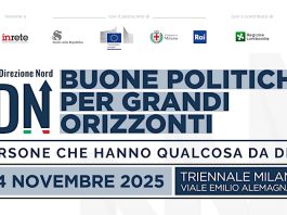 Torna Italia Direzione Nord, lunedì 24 in Triennale