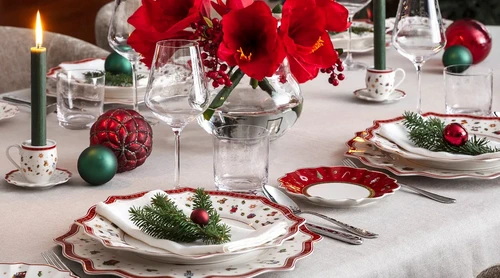villeroy&boch addobbo tavola Natale