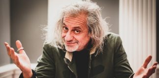 Alessandro Bergonzoni con Giacomo Poretti al Teatro Oscar il 16 gennaio