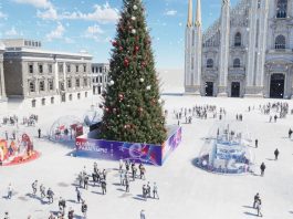 TCL illumina l’Albero di Natale di Piazza Duomo
