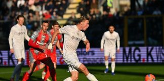 Cremonese ko con il Napoli