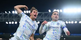 Inter, vittoria a Bergamo e primato