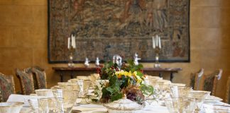 La tavola di Natale di Villa Necchi firmata da Guido Andloviz