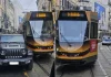 Jeep blocca tram, traffico in tilt