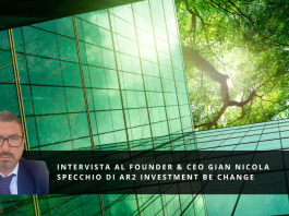Intervista Founder & CEO Gian Nicola Specchio di AR2 Investment Be Change