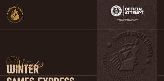Winter Games Express, il treno di cioccolato più lungo del mondo