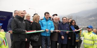 Inaugurato nuovo Ponte Manzoni a Lecco