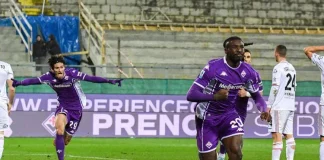 Cremonese, beffa nel finale a Firenze