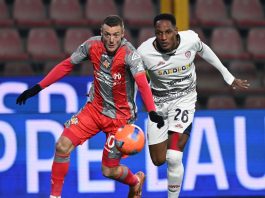 Cremonese beffata nel finale