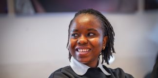 Olimpiadi, Hannah Imordi tedofora per Unicef
