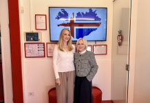 Ponte Culturale tra la Console Generale dell’Islanda e la Presidente del British College La Console Islandese Kristrun Olga Clausen e la Presidente Paola Diana del British School