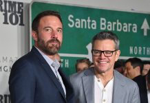 Matt Damon sul red carpet in Eleventy