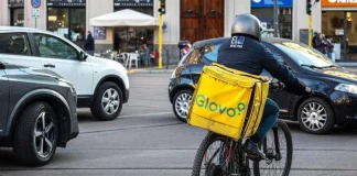 Caporalato, amministrazione giudiziaria per Glovo