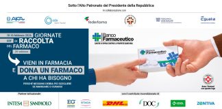 Giornate di Raccolta del Farmaco da martedì 10 a lunedì 16