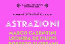 Astrazioni, mostra collettiva alla Galleria Vik
