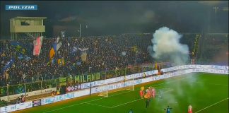 Petardi in Cremonese-Inter, Polizia ferma un giovane
