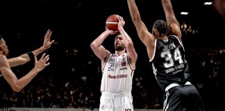 Olimpia cede a Bologna e alla stanchezza
