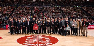 I 90 anni dell’Olimpia Milano, la grande festa al Forum