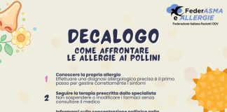 Primavera e allergie, il decalogo di Federasma e Allergie ODV