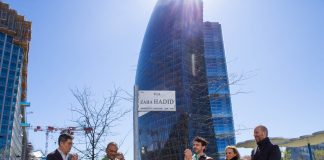 Intitolata ufficialmente Via Zaha Hadid nel Parco di CityLife