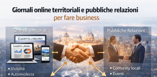 Giornali online territoriali e pubbliche relazioni