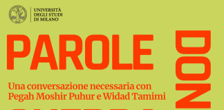 Le Parole, le Donne, la Guerra, lunedì 9 in Statale