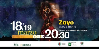 Zayo, teatro-danza dal Ghana allo Spazio Teatro No’hma