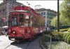 ll tram rosso pomodoro che porta la primavera a Milano: la nuova livrea firmata Petti