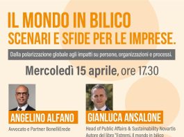 Il mondo in bilico. Scenari e sfide per le imprese, presentazione mercoledì 15