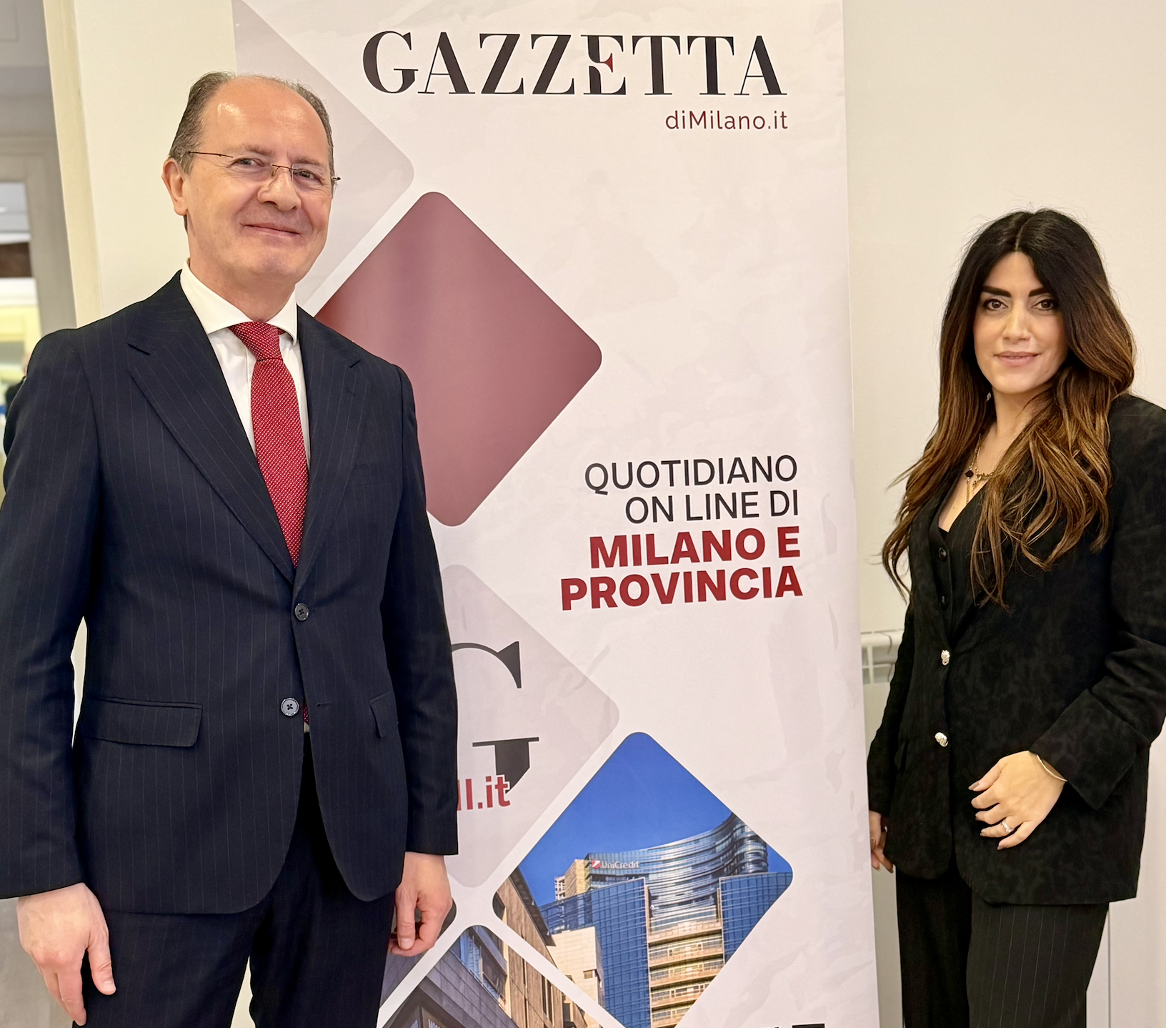 Parlamentare Palalic con la Capo Redattrice Raffaella Manetta