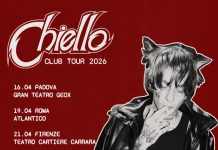 Chiello live all’Alcatraz martedì 28